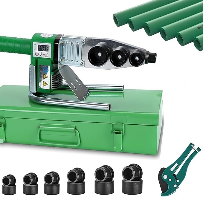 Plastic Pipe Welder 110-220V Welding Machine for PP, PP-R, PE, PP-C Plastic Pipe