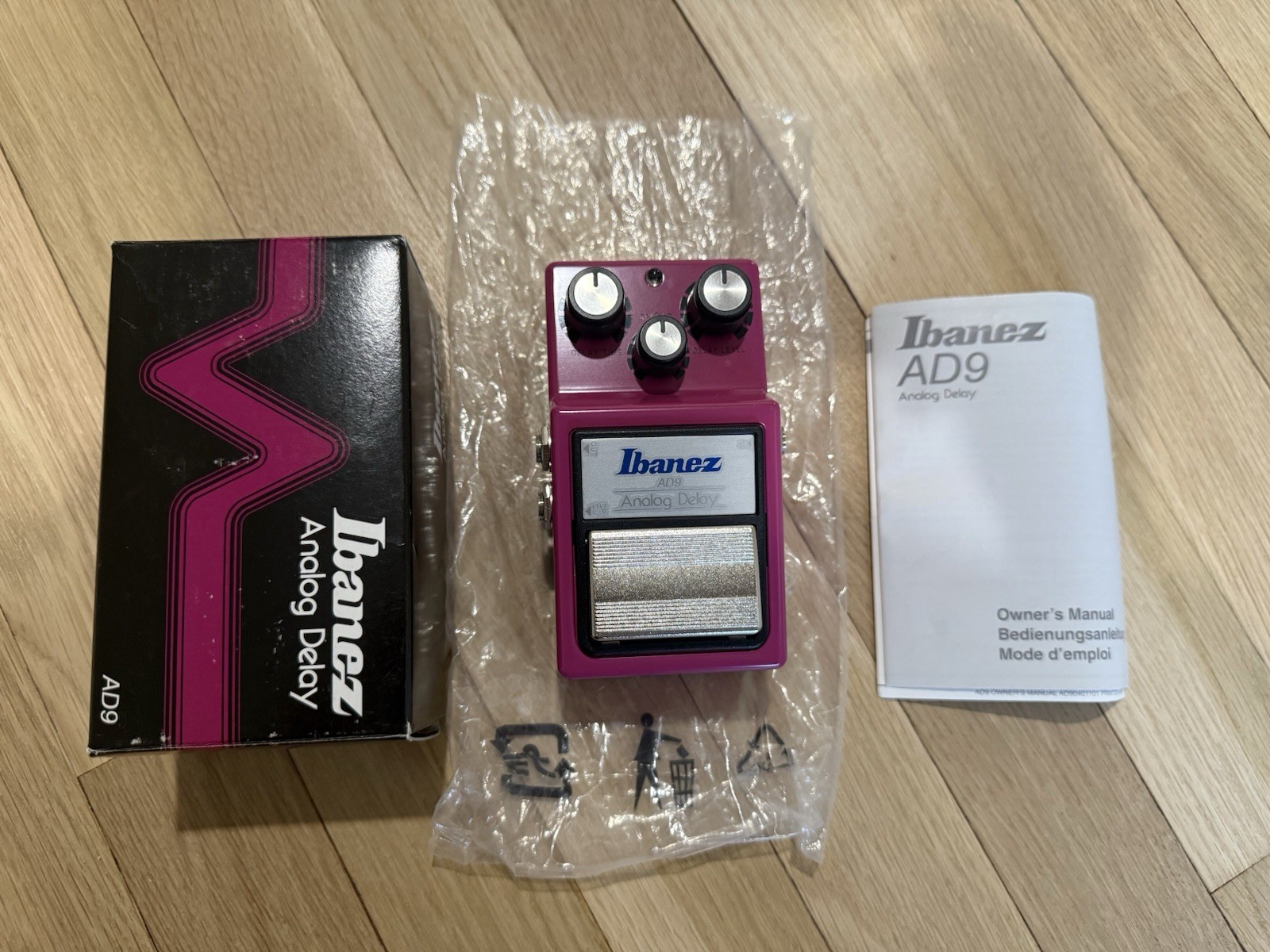 Ibanez AD-9 Delay Guitar Effect Pedal