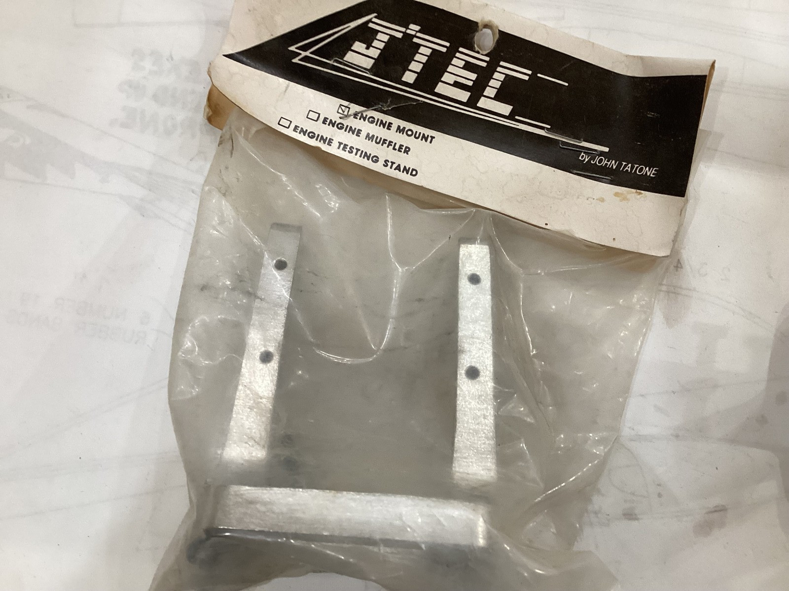 JTEC .90 / 1.20  r/c model airplane motor mount