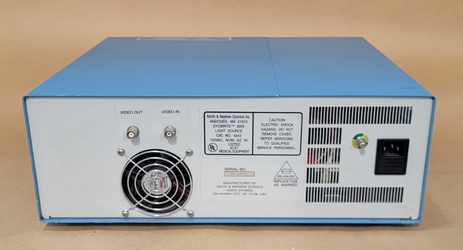 Smith & Nephew Dyobrite 3000 Light Source AS IS