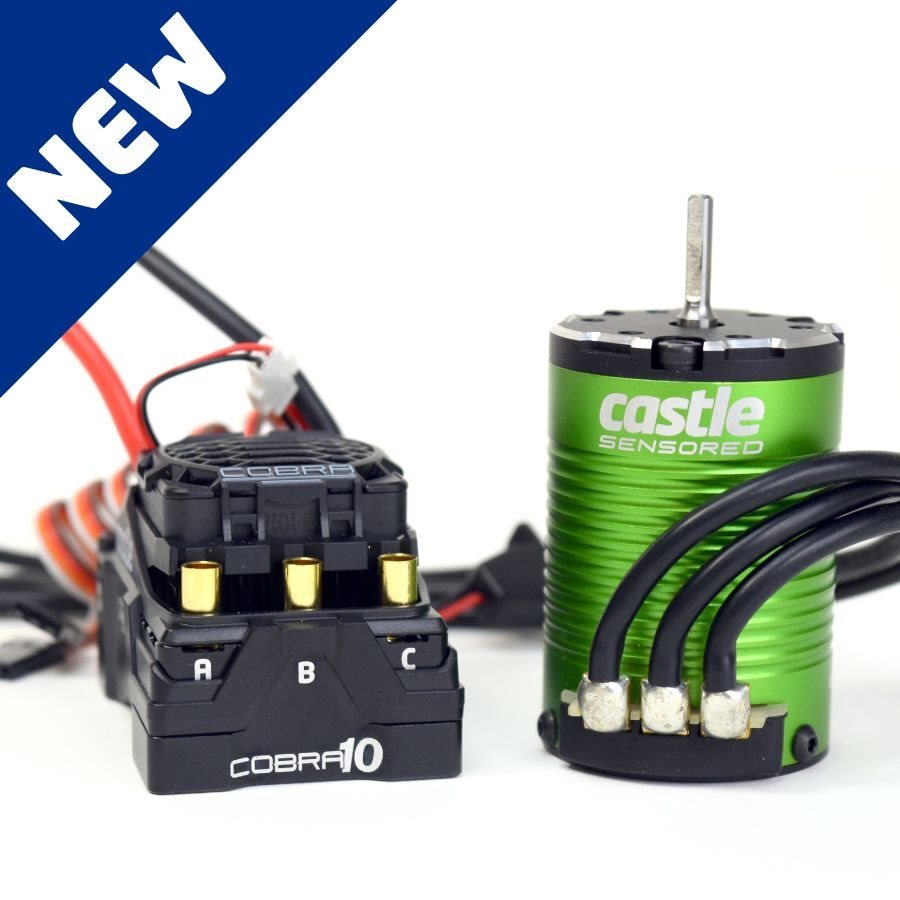 NEW Castle Cobra 10 6S Max 25.2V ESC w/1406-5700Kv Brushless Motor Combo