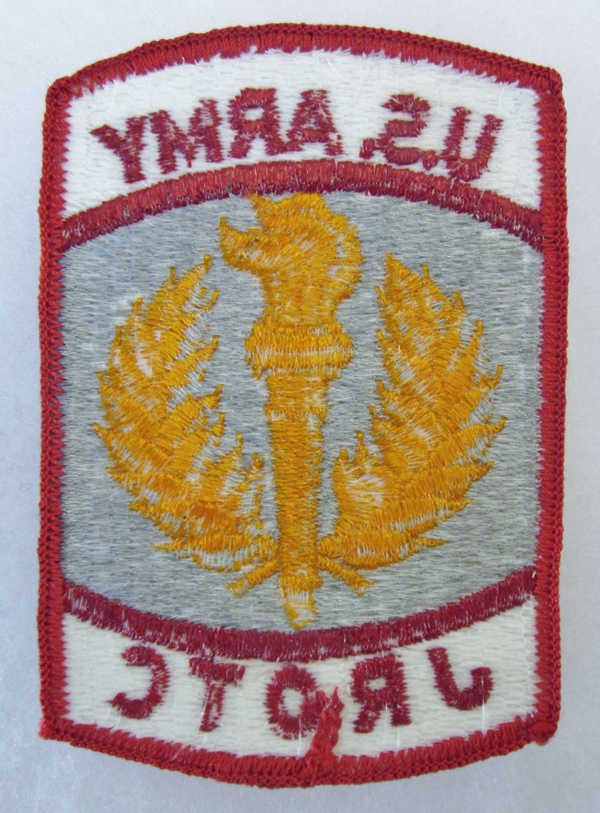 US ARMY JUNIOR ROTC SHOULDER PATCH, ORIGINAL COLD WAR Vintage G.I.