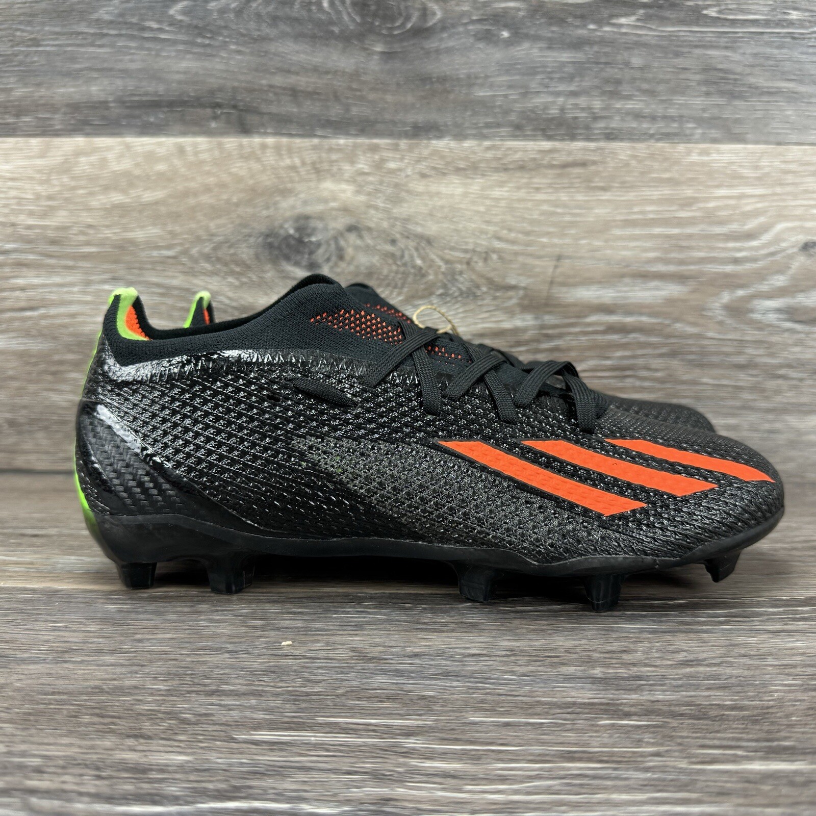 Adidas X Speedportal.2 FG Soccer Cleats ‘Black Solar Red’ GW8449 Men Size 5.5