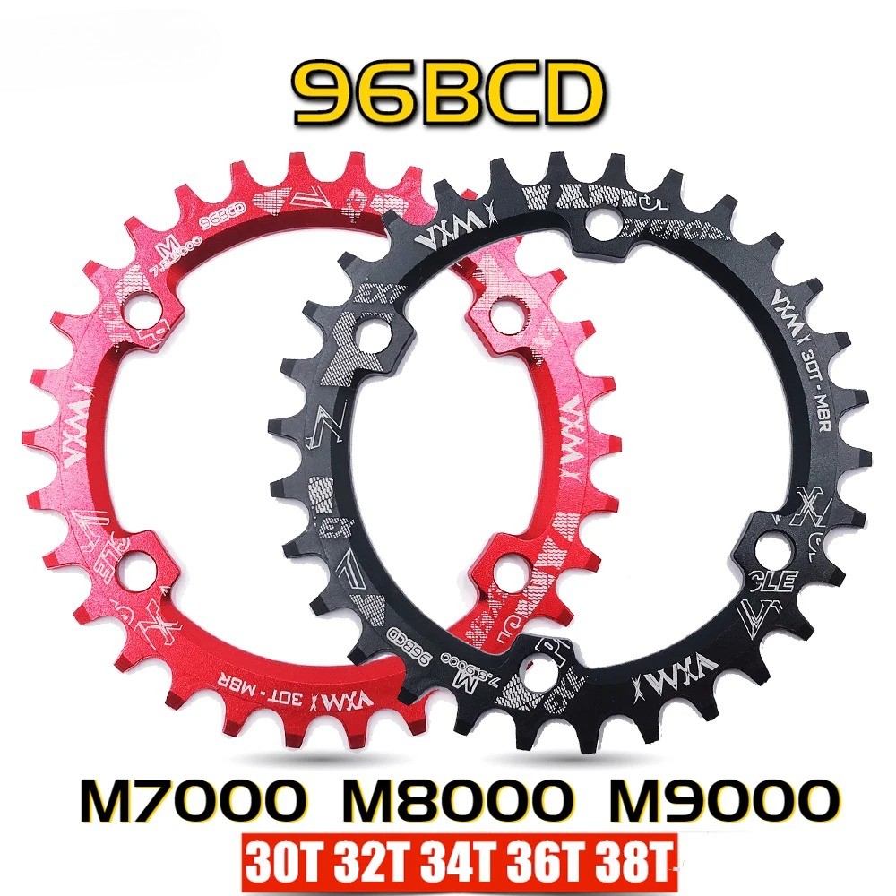 30T 32T 34T 36T 38T 96BCD MTB Round Chainring Chainwheel Bicycle Parts