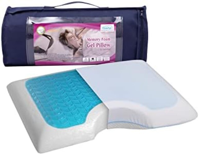 Side Sleeper Pillow - Bed Pillow - Cooling Pillow - Memory Foam Pillow