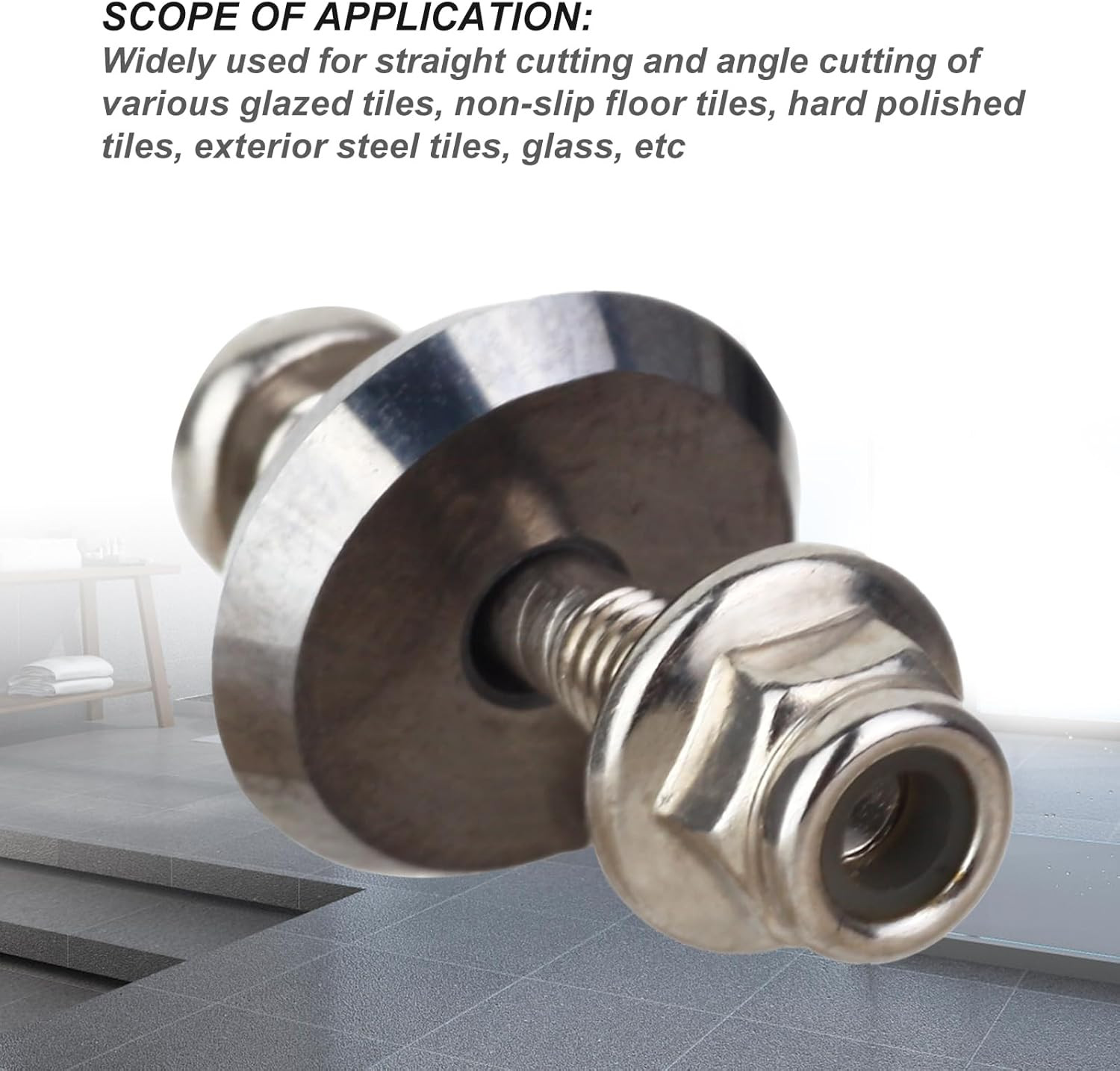 12Mm Tile Cutter Scoring Wheel 14A Compatible with Sigma Cutters | Replacement S