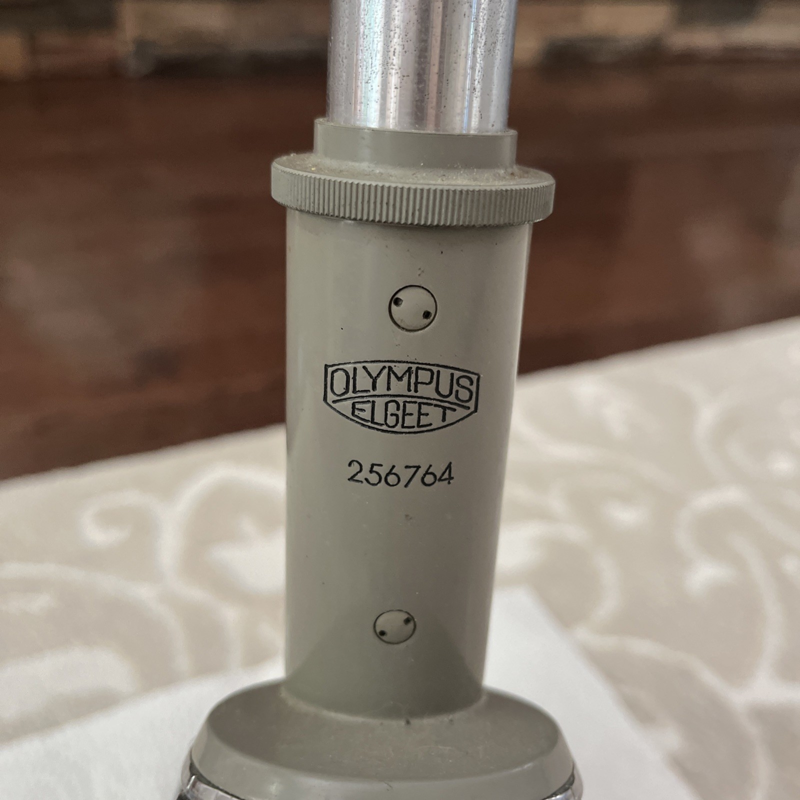 VINTAGE OLYMPUS ELGEET 256764 MICROSCOPE- JAPAN