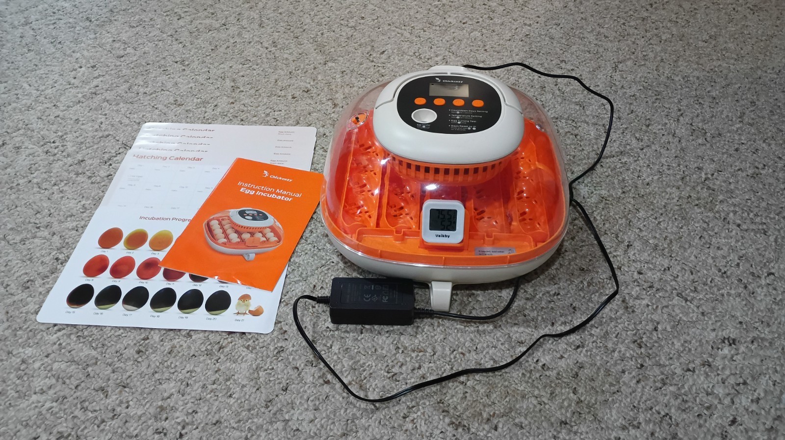 Chickcozy Incubator - Holds 25 Chicken Eggs - Used One Season - Great Condition!