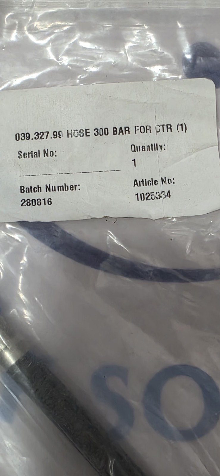 3m Scott Hose 300bar For Scba