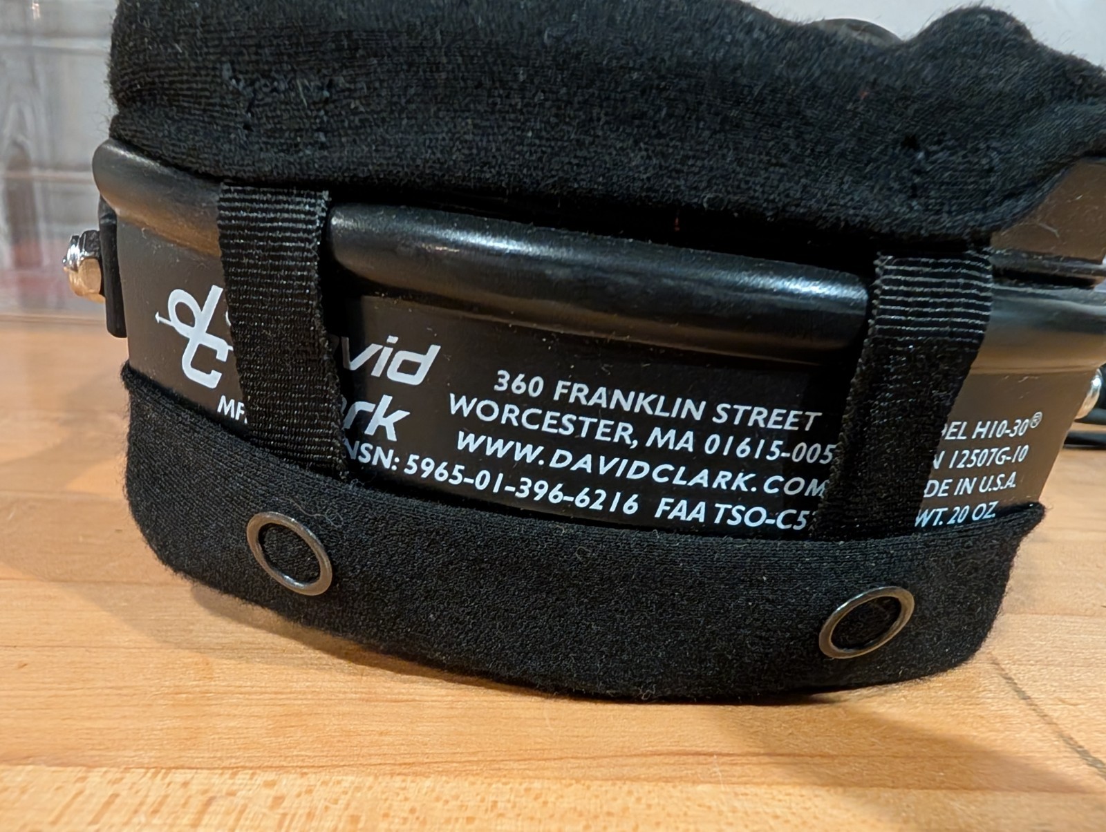 David Clark H10-30 Aviation Headset