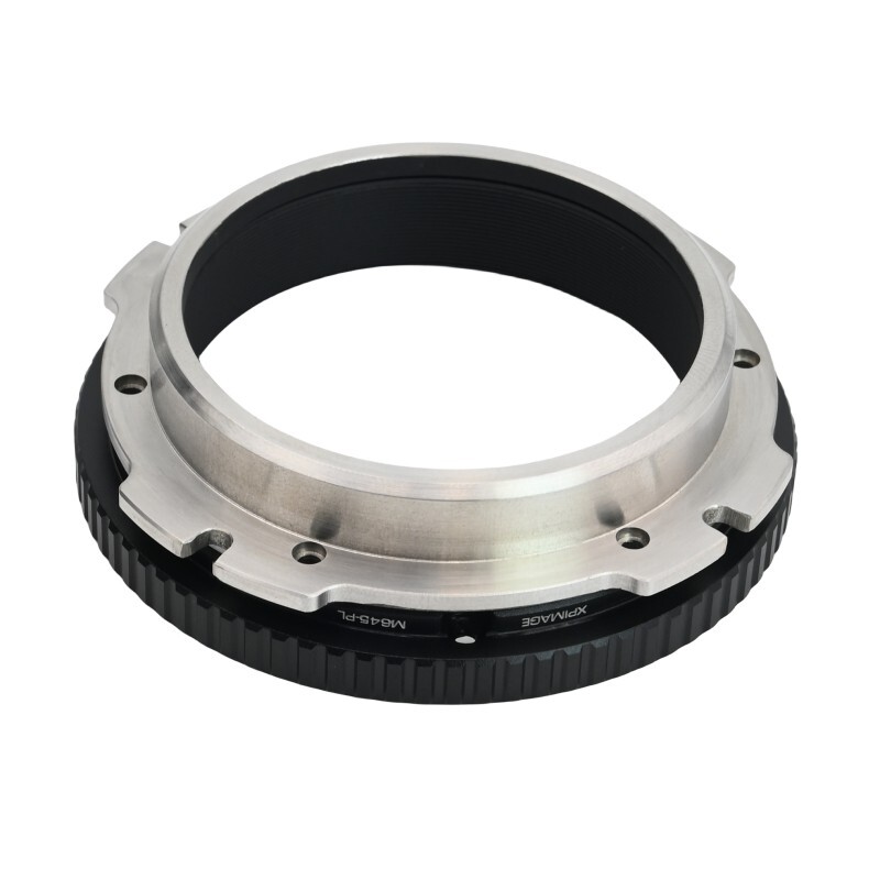 XPimage M645-PL Modify Adapter for Mamiya 645 M645 Lens to ARRI PL Cinema Camera