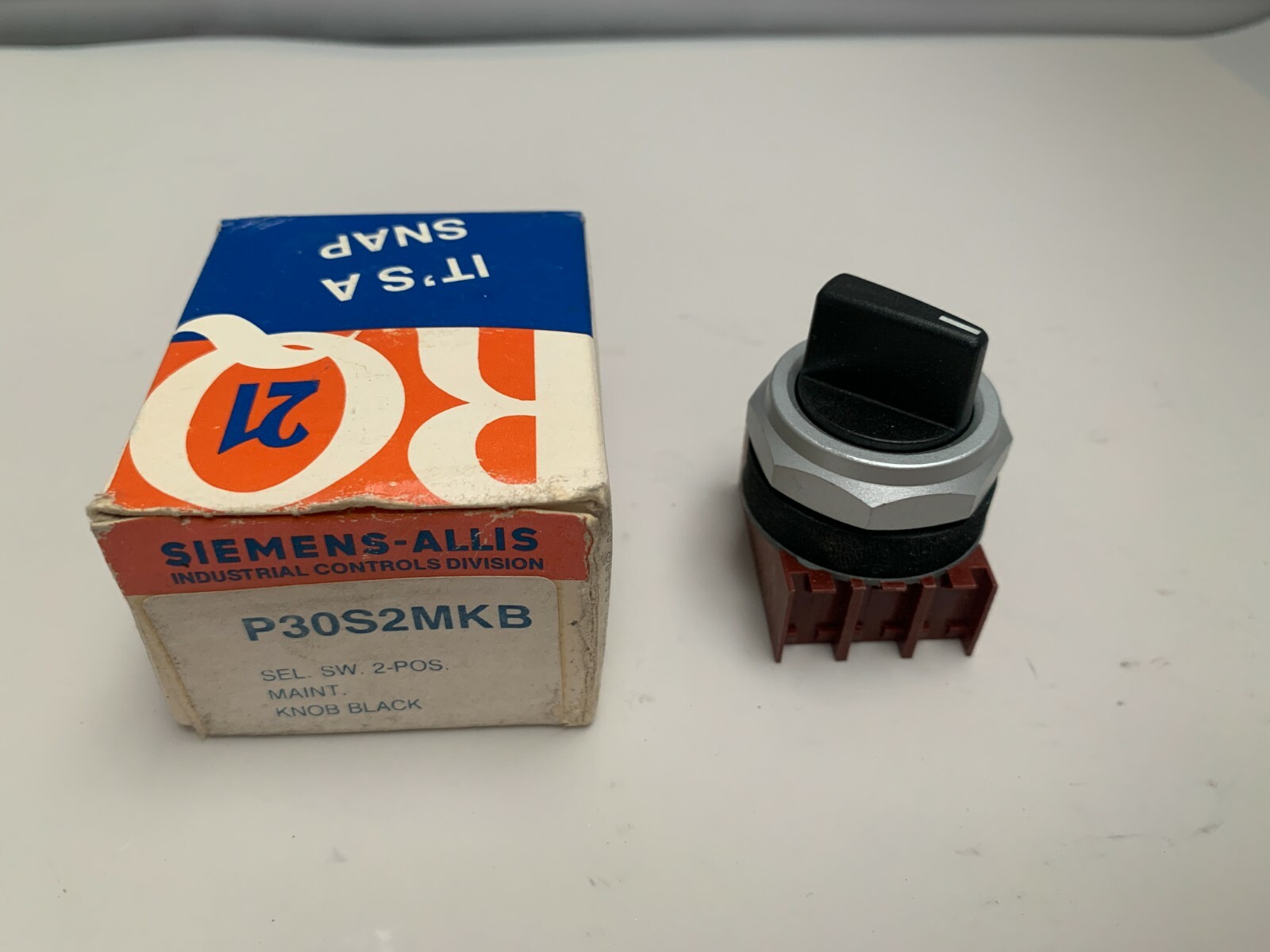 Siemens P30S2MKB Selector Switch new