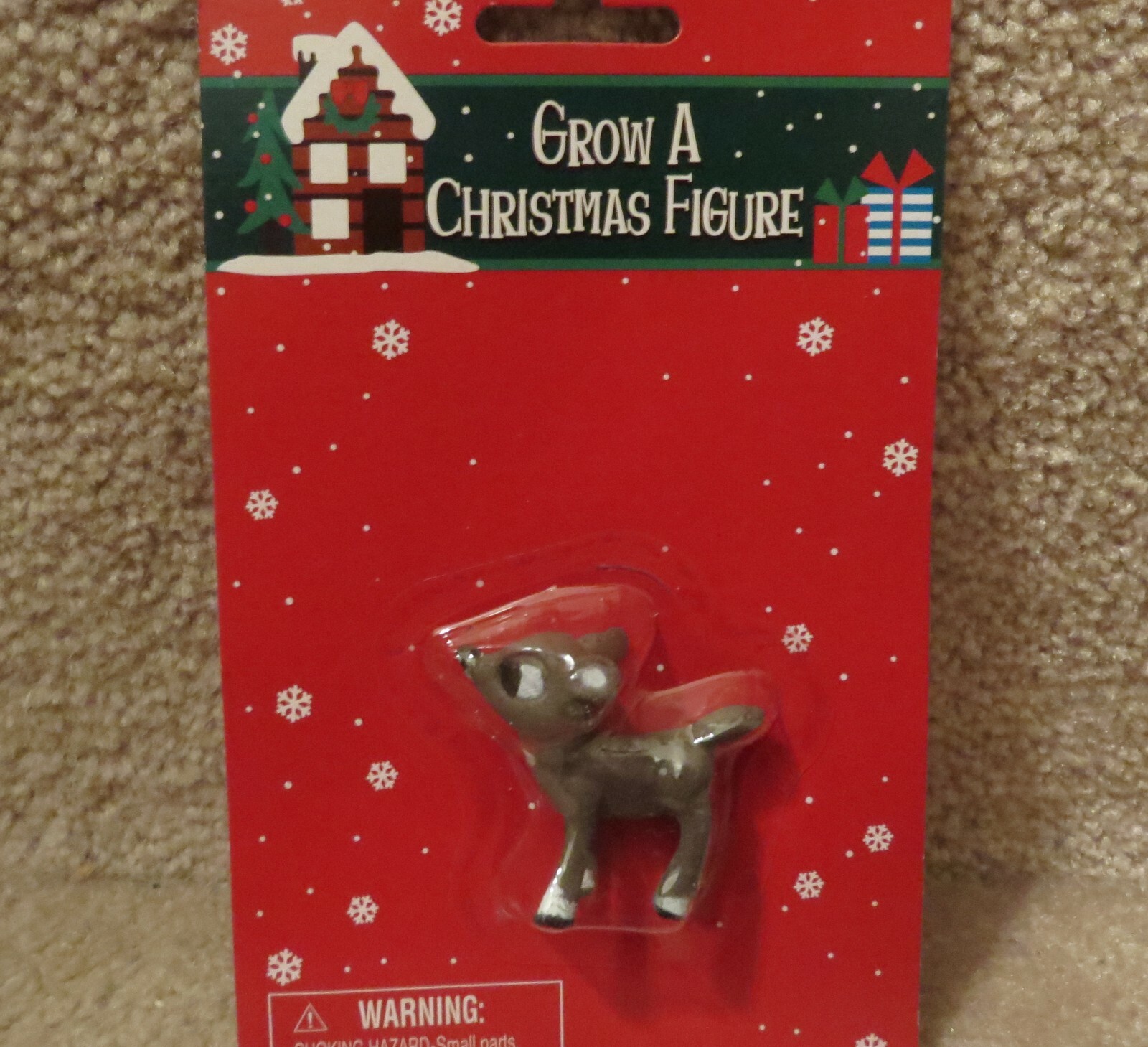 Grow A Christmas Figure - Reindeer