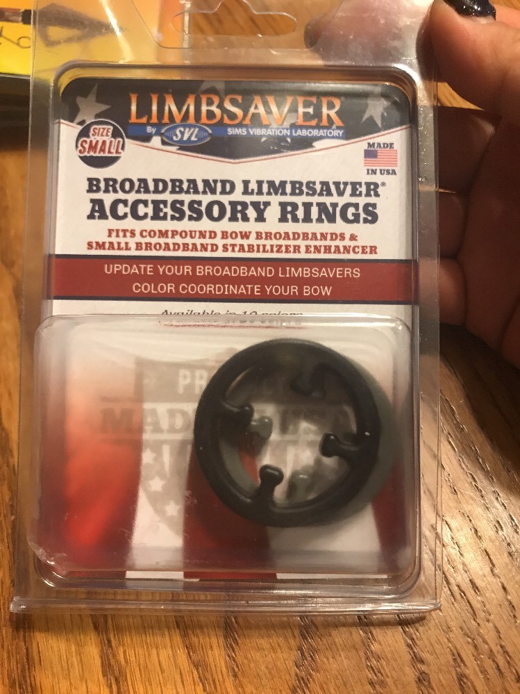 LimbSaver Broadband Accessory Rings Only 1pk 2pcs-Brand New-SHIPS N 24 HOURS