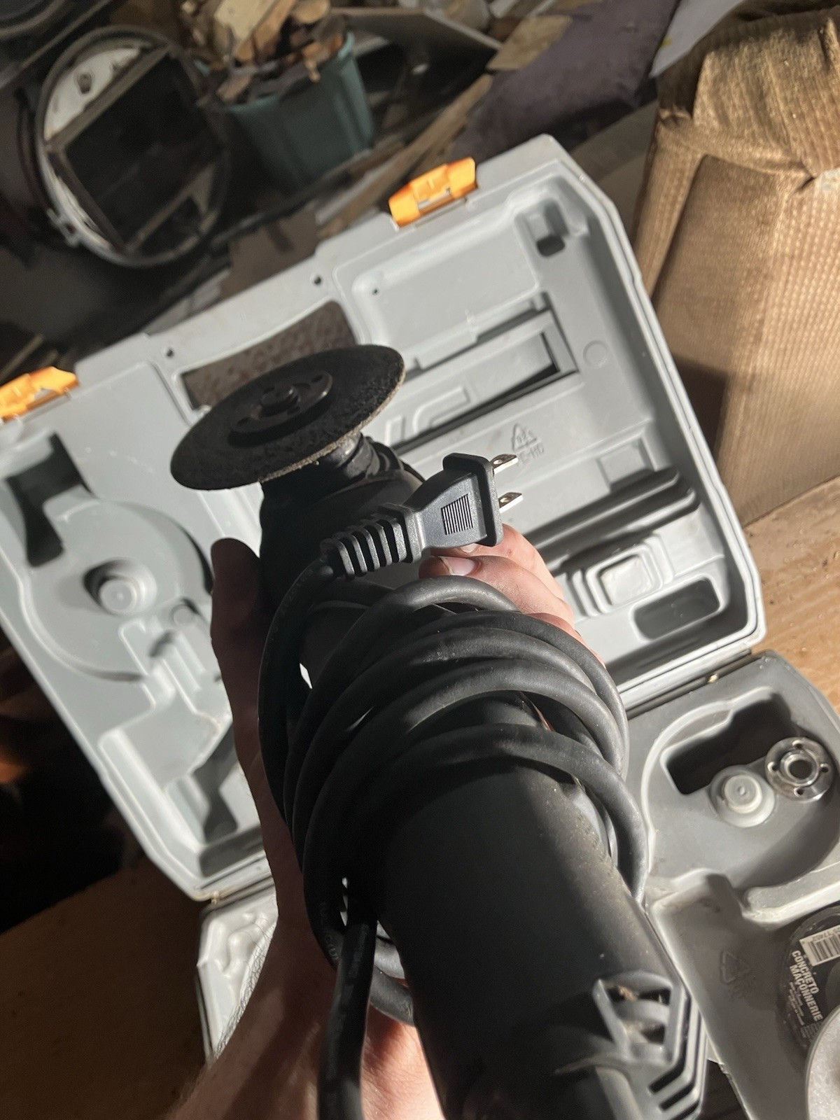 Porter-Cable Angle Grinder 4.5-Inch Keyless Guard with Case