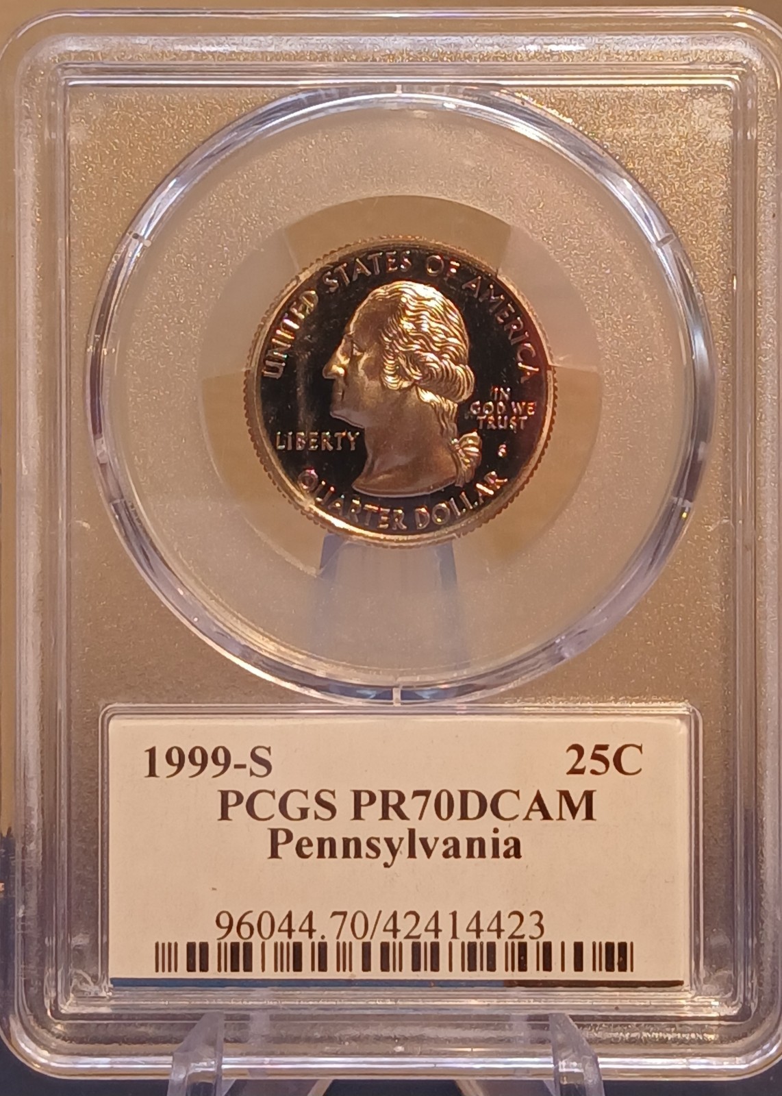 1999 S To 2004 S Washington Quarter Pcgs 70Dcam  Price For 1 Each