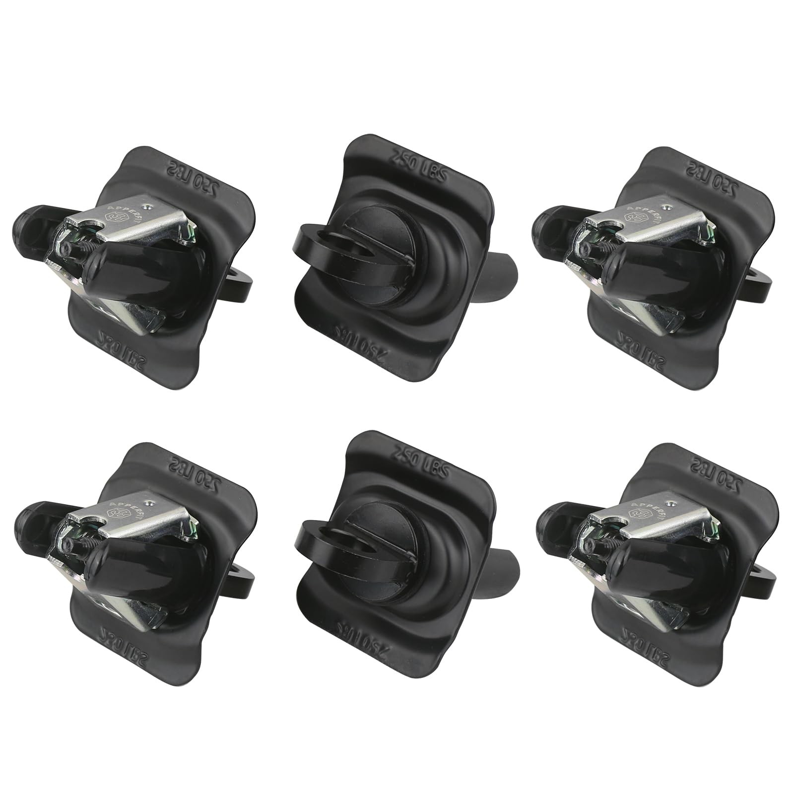 Tie Down Anchor for Truck Bed Rail System 23146899 6pcs Compatible with L6