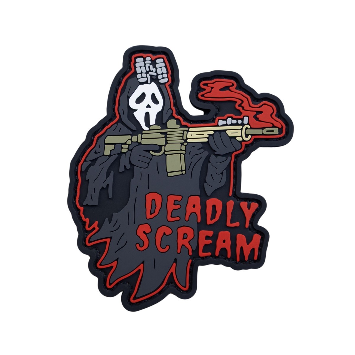 PVC Patch (chevron) “Deadly scream”