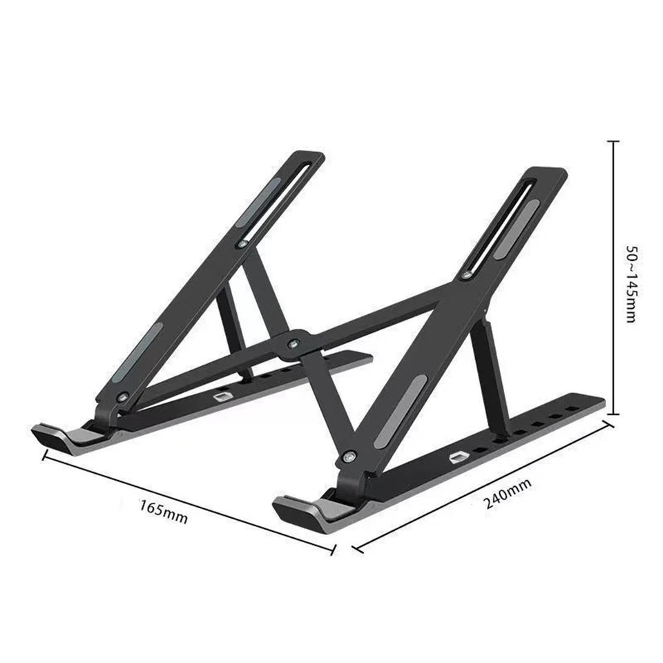 Portable Laptop Stand Adjustable Foldable Notebook Tablet Holder Computer Desk