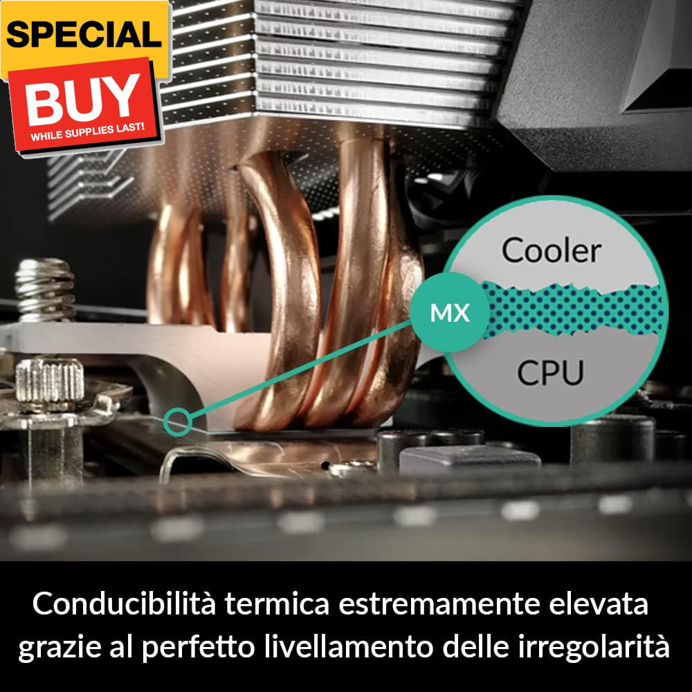 MX-4 (incl. Spatula, 4 g) - Premium Performance Thermal Paste for All Processors