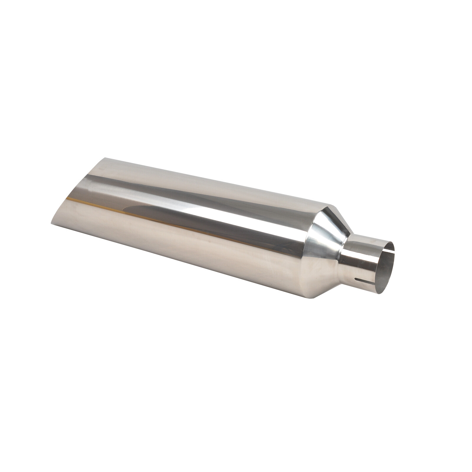 4''/5''Inlet 7''/8''Outlet 36"Long Miter Angle Cut Diesel Smoker Exhaust Stack