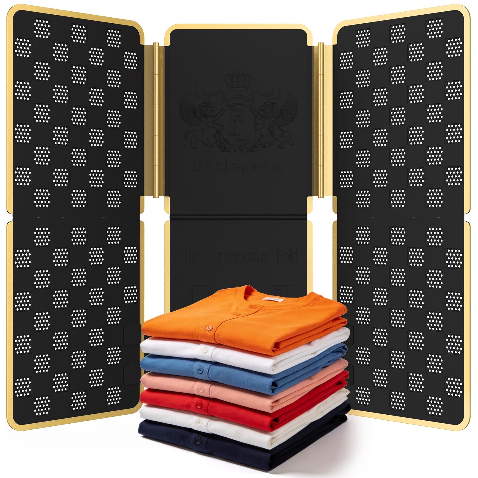 Shirt Folder V7 Metal for Wear Resistance Clothes Folding Board Storage Tshir...