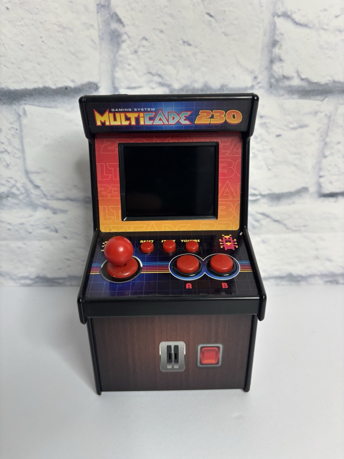 ITEK Multicade 230 Mini Arcade Video Game Machine TESTED works With Sound VGC