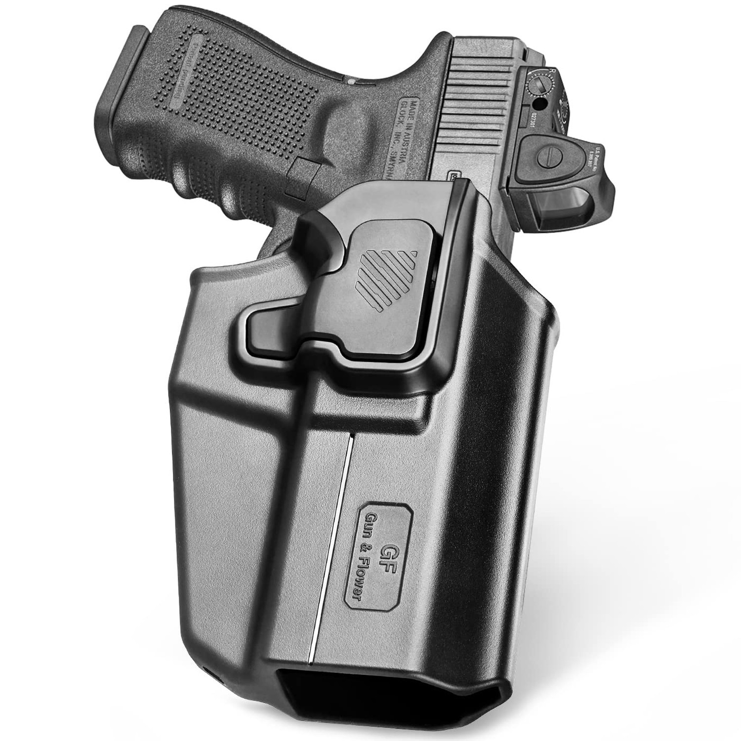 Universal Belt Clip OWB Holster for 100+ Pistols – Sig, Taurus, Springfiel