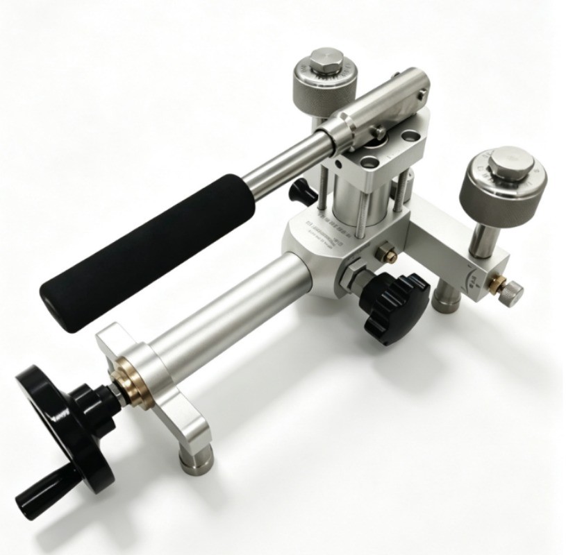 Gas Pressure Pump, Pneumatic Source, Vacuum and Pneumatic Calibration Bench