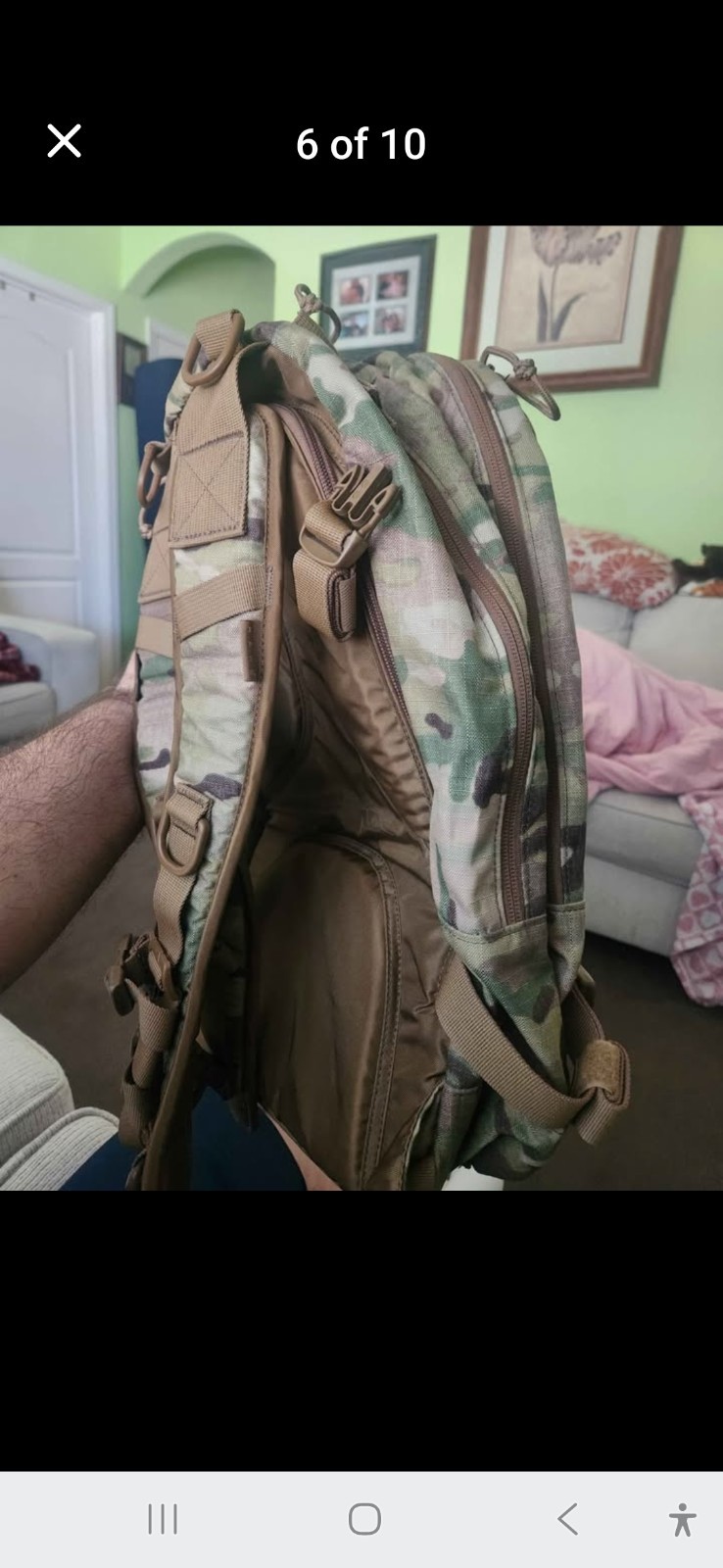Camelbak Maximum Gear HAWG Hydration Backpack Camouflage Great Condition