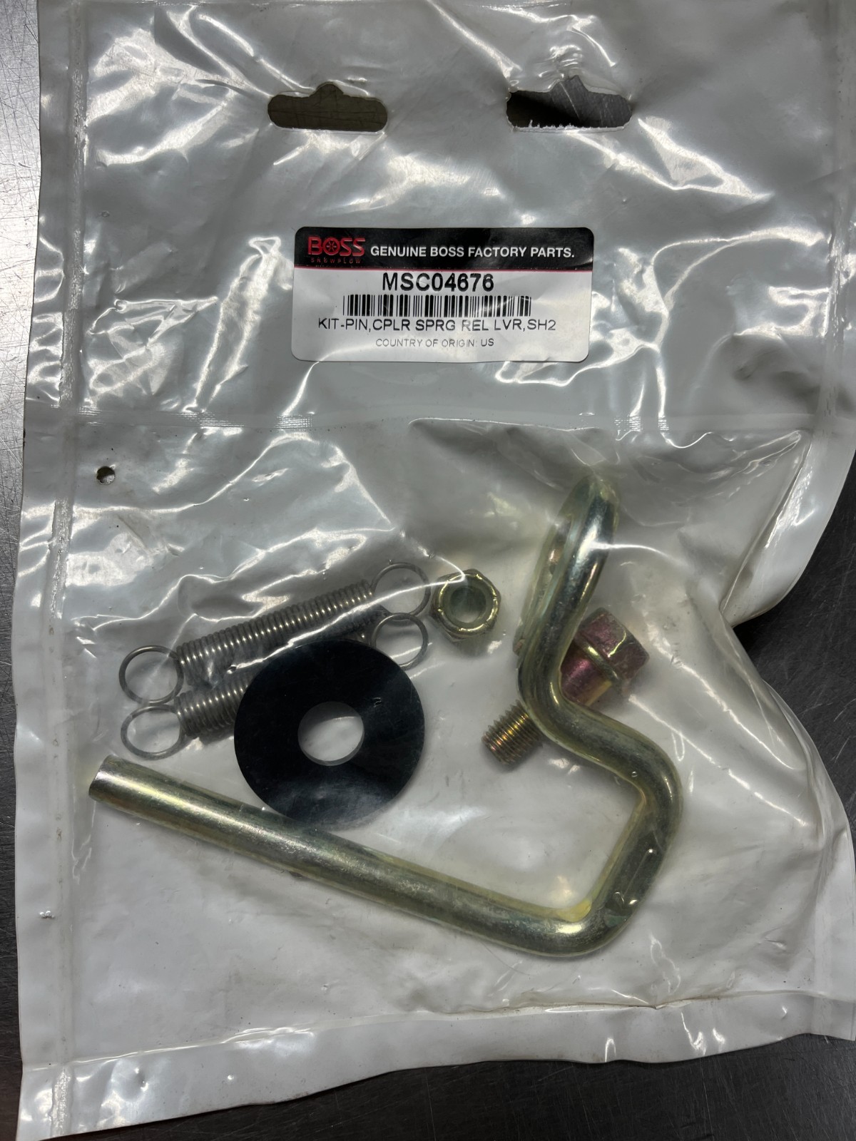MSC04676 GENUINE Boss Snowplow PIN KIT