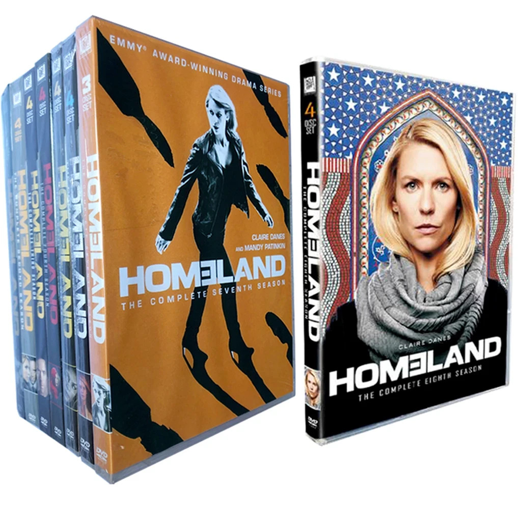 Homeland Seasons 1-8 The Complete Series DVD Set