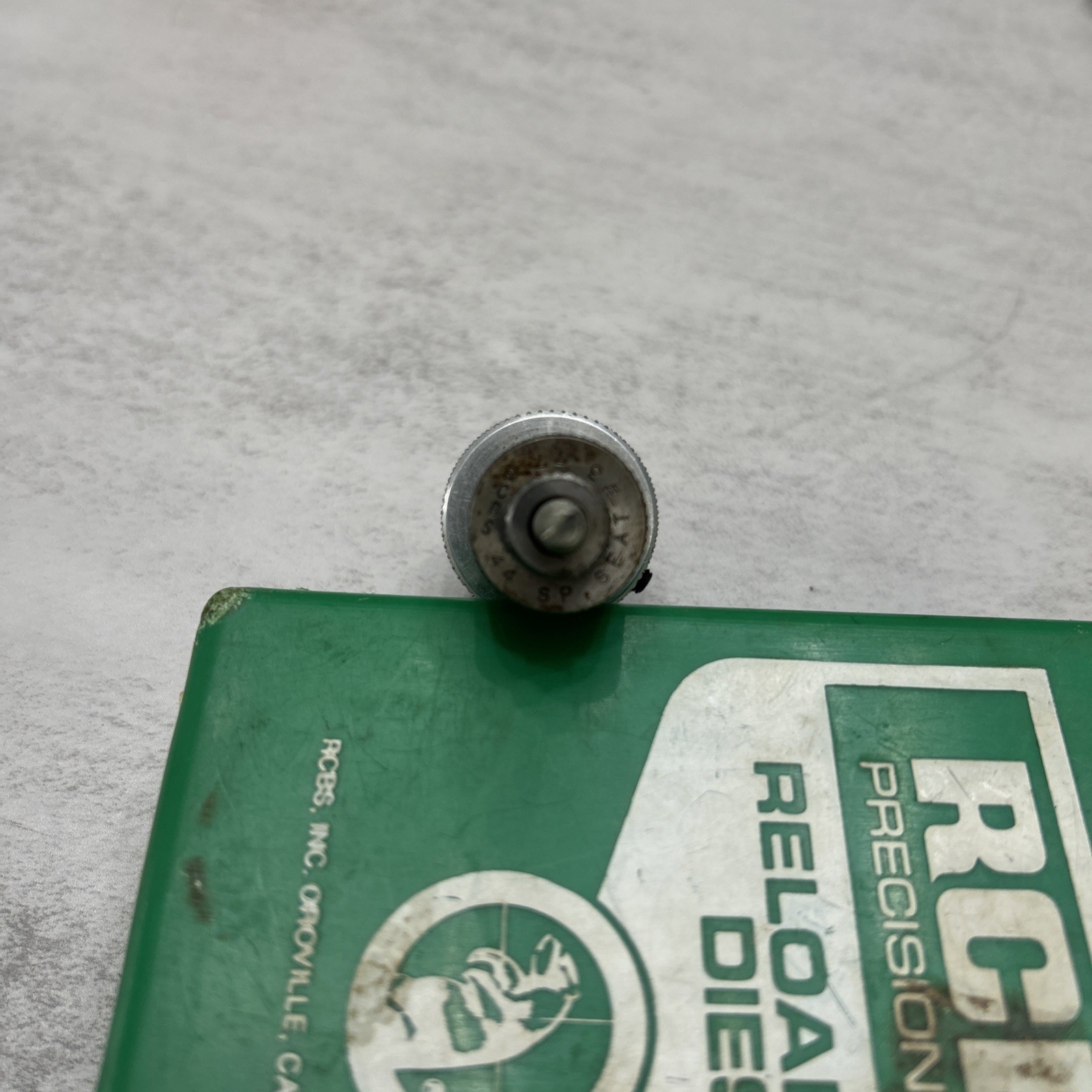 RCBS 44 SPECIAL SEATING DIE, FLAT NOSE SEATING STEM