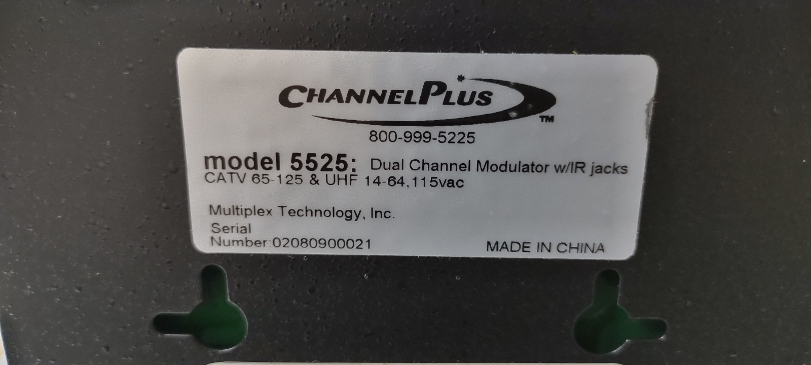 Channel Plus Performance Multi-Room Video 5525 NEW In Box Vintage