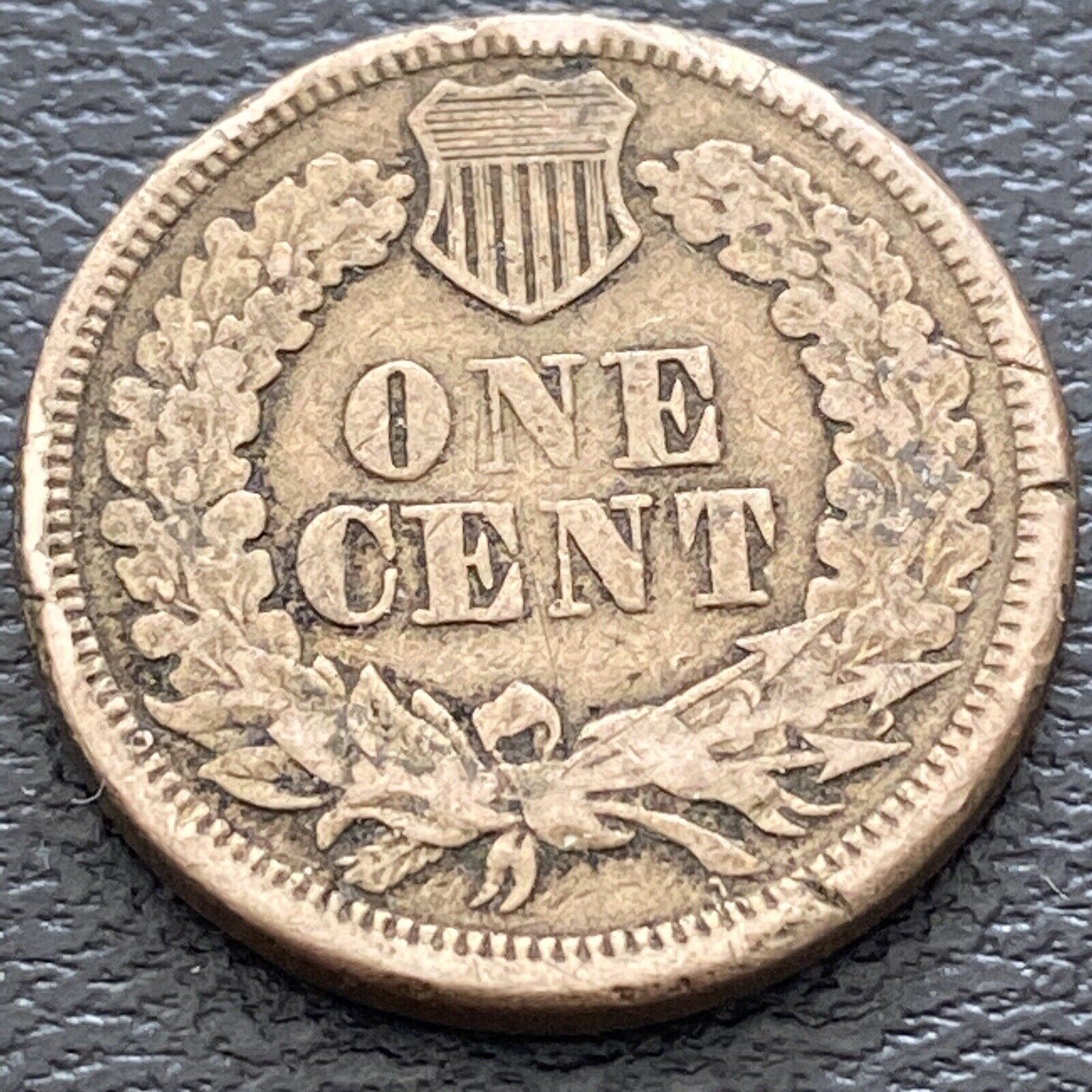 1863 Indian Head Cent 1c Better Grade #35538