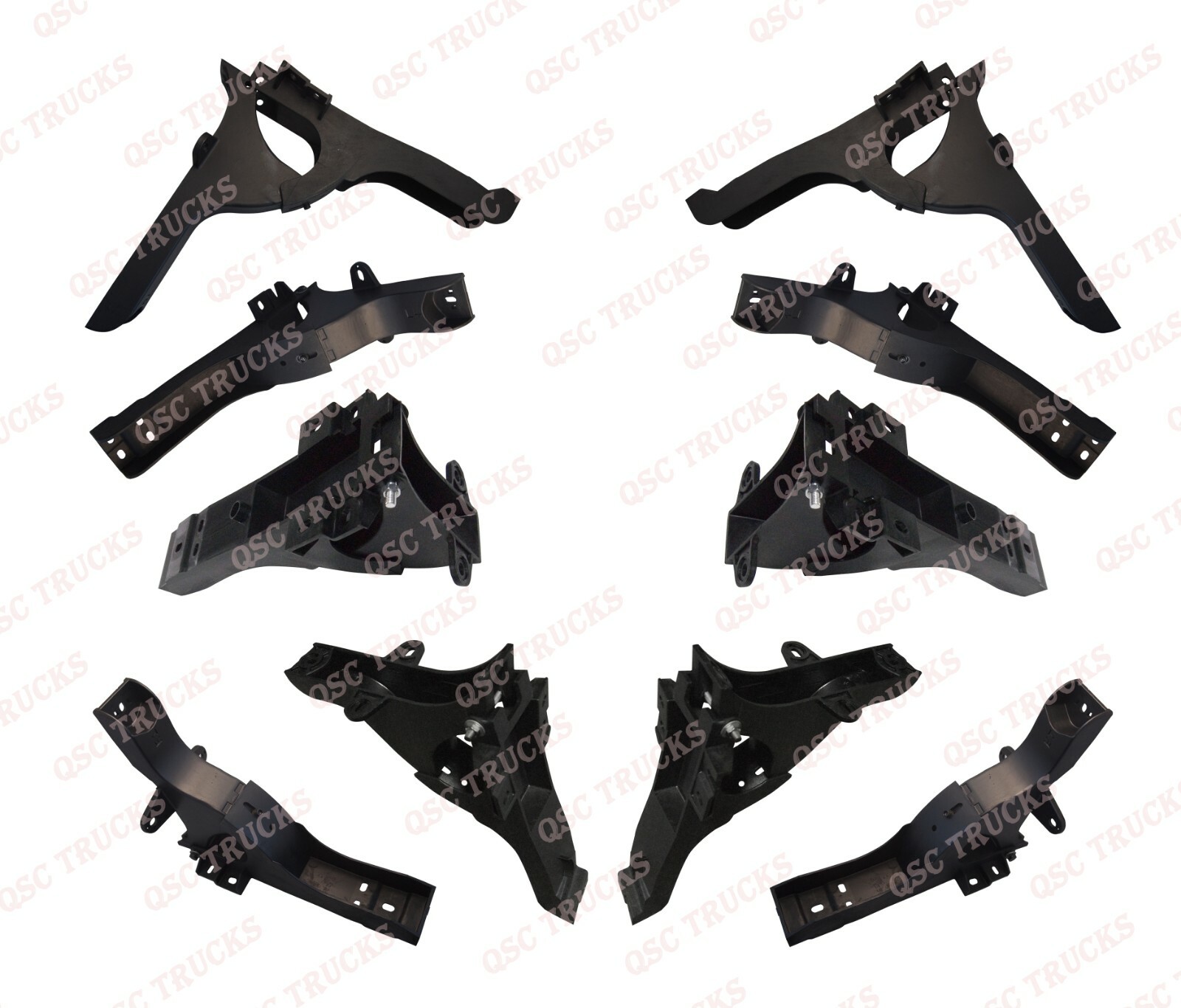 QSC Cab Fairing Support Bracket Set for Freightliner Cascadia 08-16