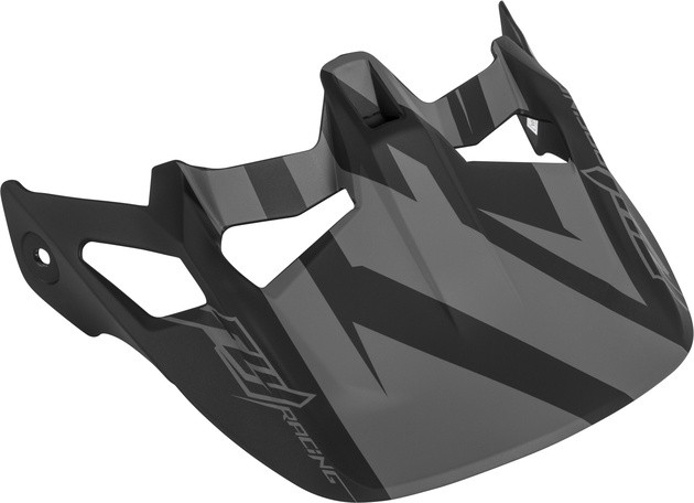 FLY F2 Carbon Werx Rival Helmet Visor Matte Black