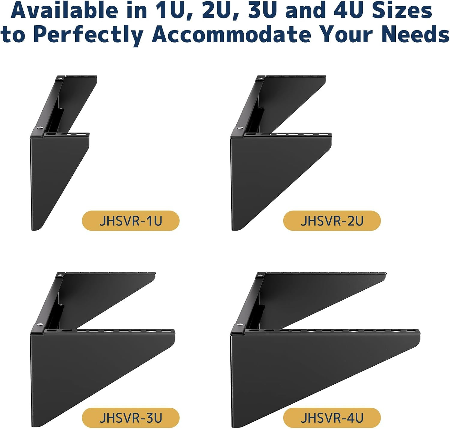 3U Vertical Wall Mount Rack 19 Inch Steel Bracket Server Network Switch 121LBS