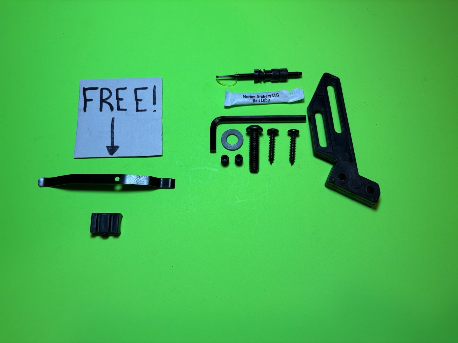 New Horton Crossbow Front Sight Pin Kit & FREE PARTS!!!