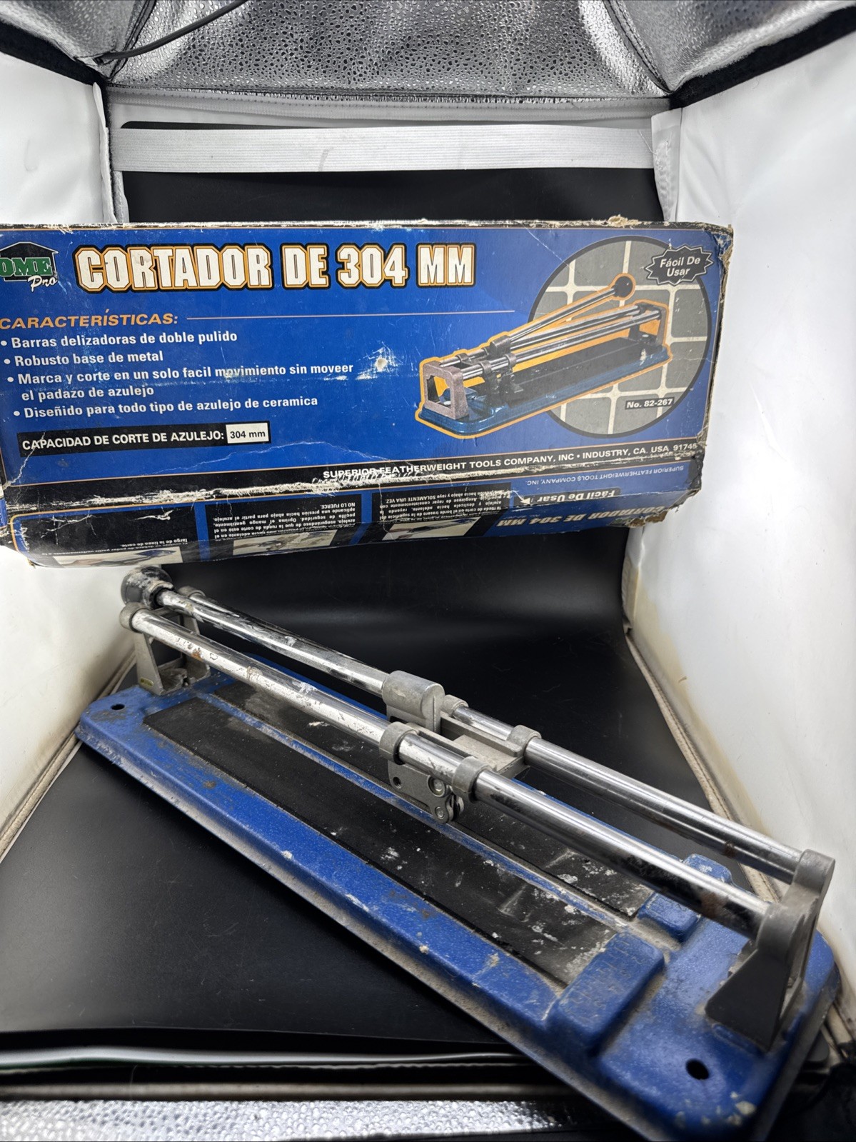 Home Pro 12”/304 mm Tile Cutter #82-267 w/Original Box📦