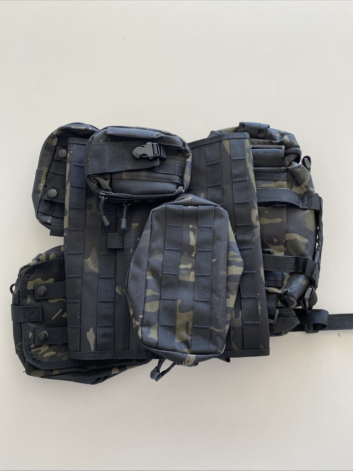 Unbranded Chest Pack with Quick Release, Adjustable Lightweight Vest