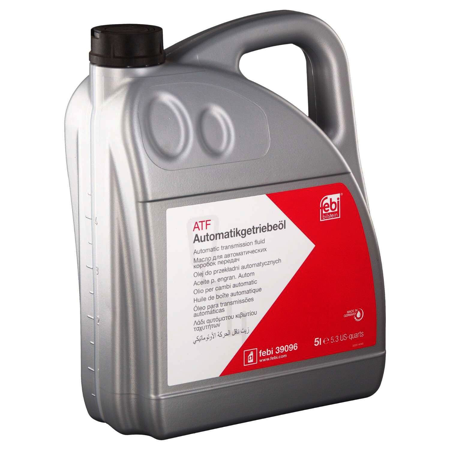 5-LiTer FEBI ATF Automatic Transmission Oil Fluid For AUDI BMW JAGUAR LAND ROVER