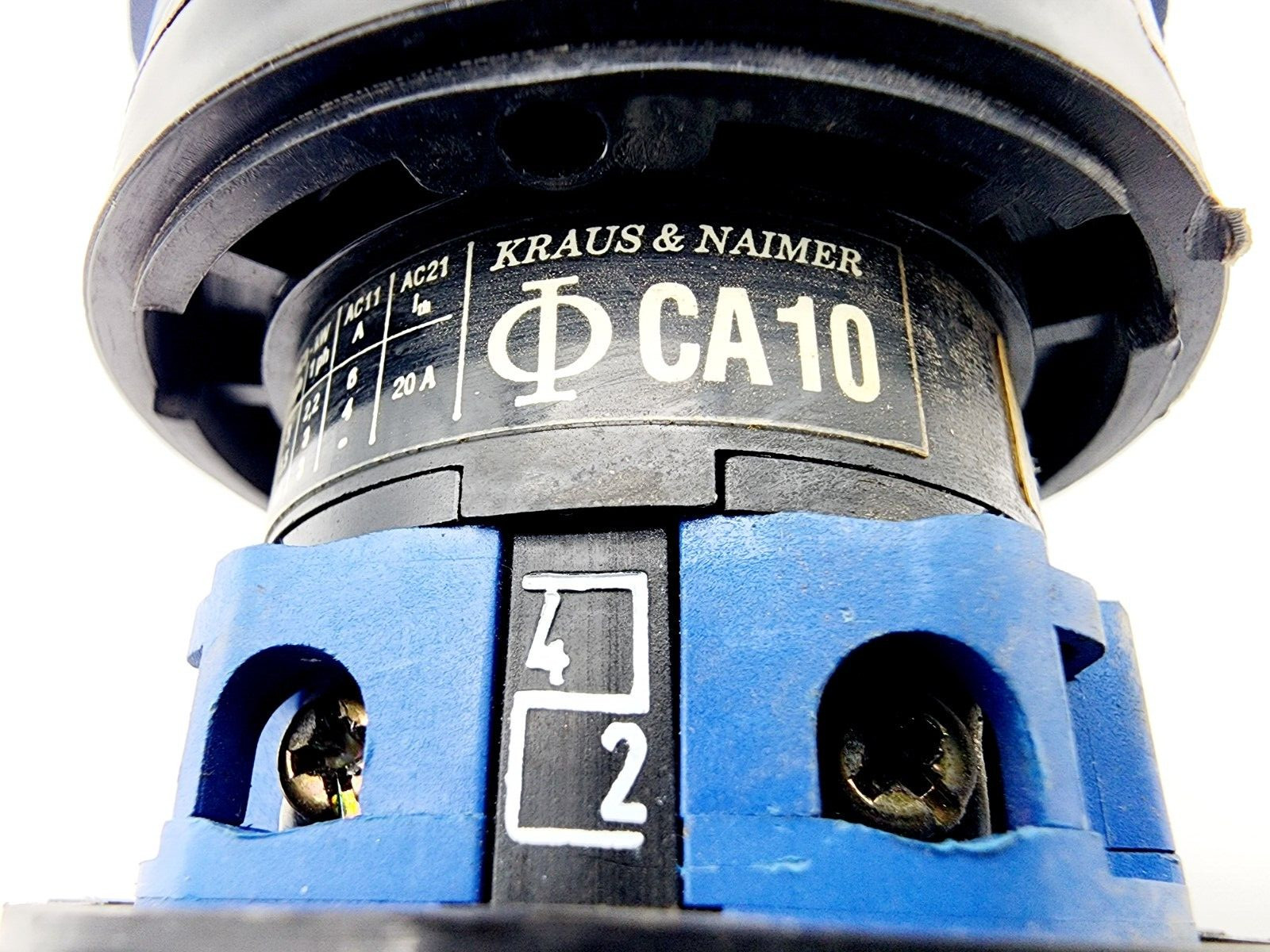 Kraus & Naimer CA10 + C32 Rotary Switch Assembly