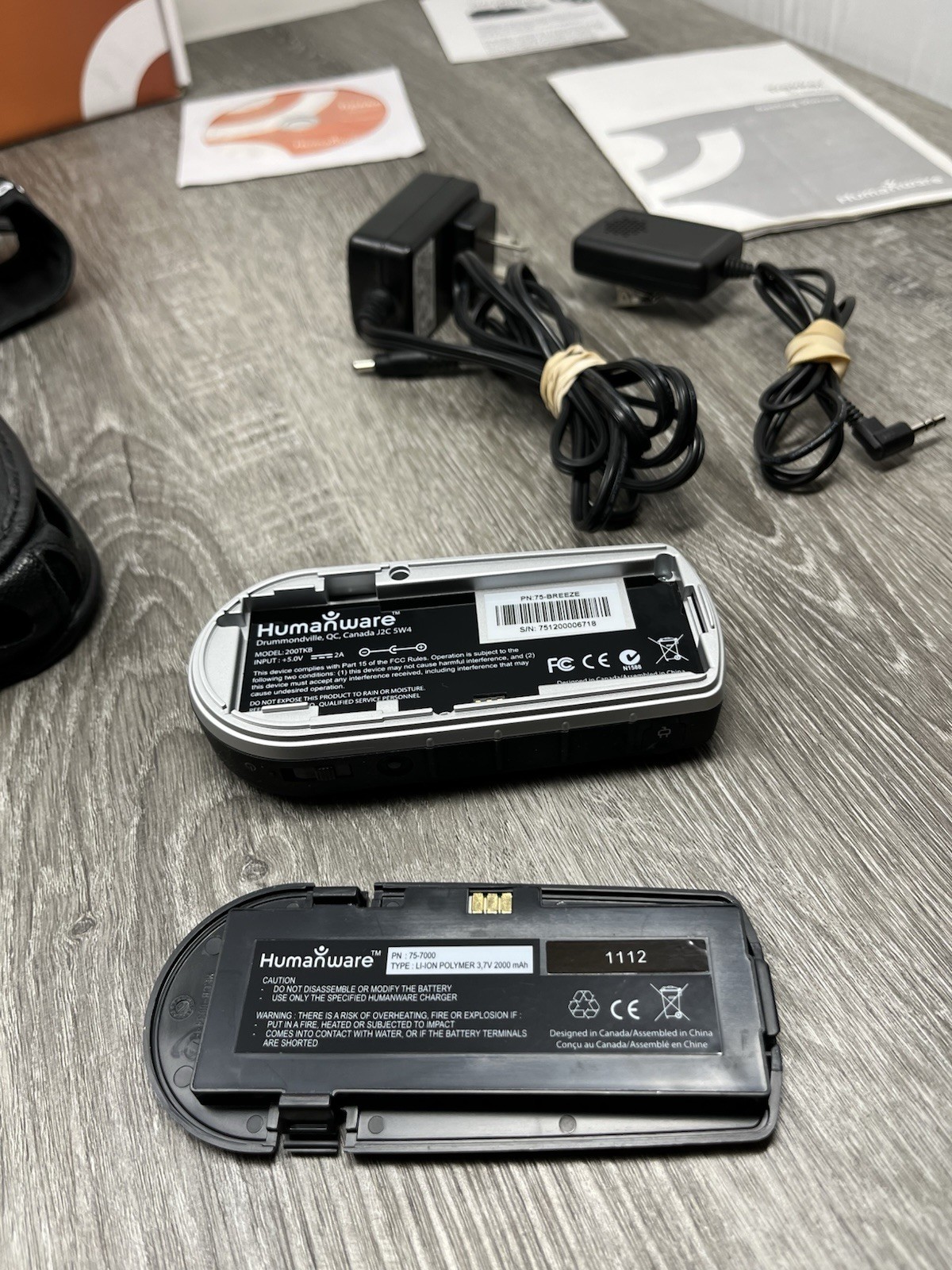 HumanWare Trekker Breeze + (Plus) Talking GPS 200TKB ~ TESTED WORKS.