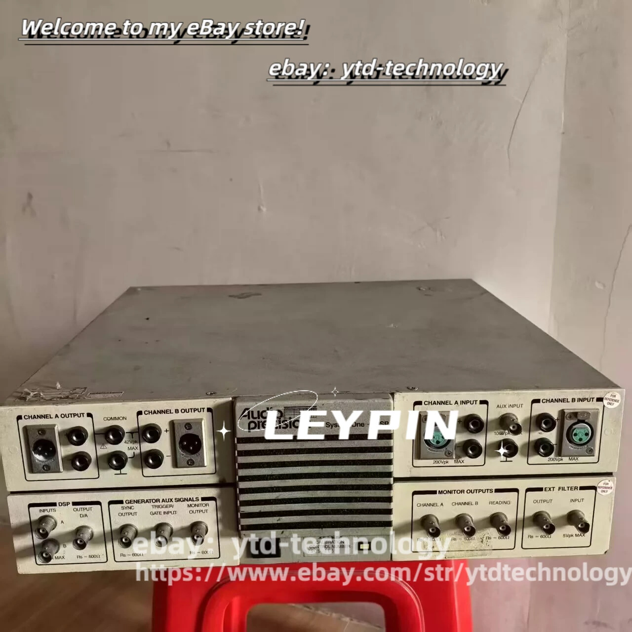 Audio Precision System One Audio Analyzer#ytd