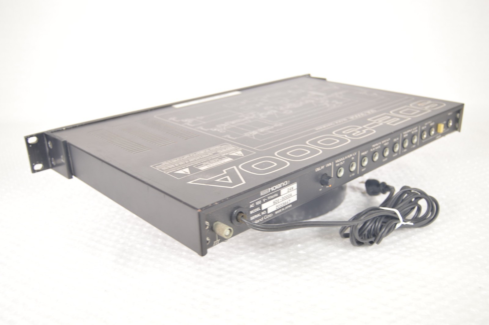Roland SDE-3000A Digital Delay Echo Effect Processor Tested Excellent