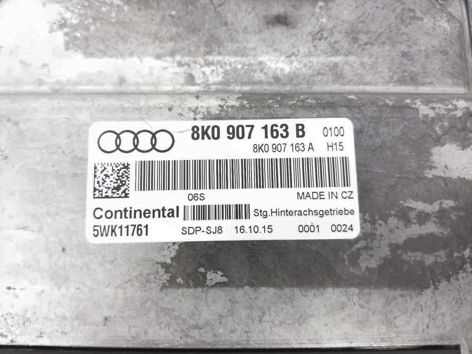 Audi S5 2013-2014 Differential Control Module Unit 8K0-907-163-B