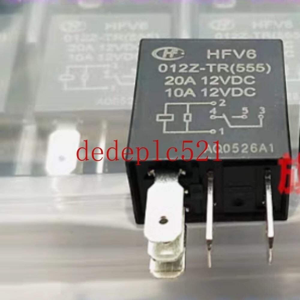 2 PCS NEW HFV6 012Z-TR Automotive Relay 20A 12V 5-pin 12VDC *le