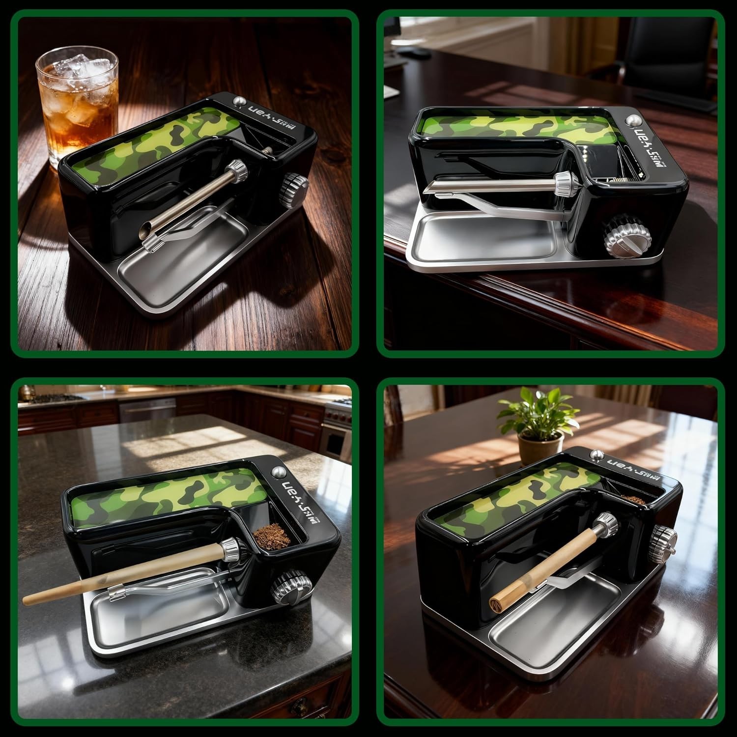 Cigarette Rolling Machine, Electric Pre-Roll Cone, USB-C/Automatic Electric