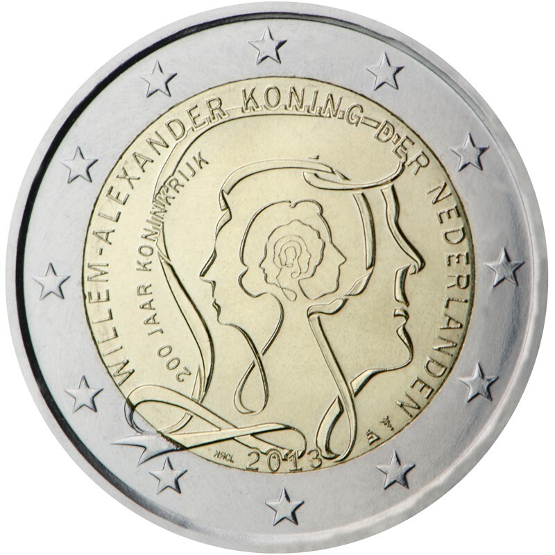 Netherlands - 2 Euro Commemorative 2013 200 years of the Kingdom of Holland UNC